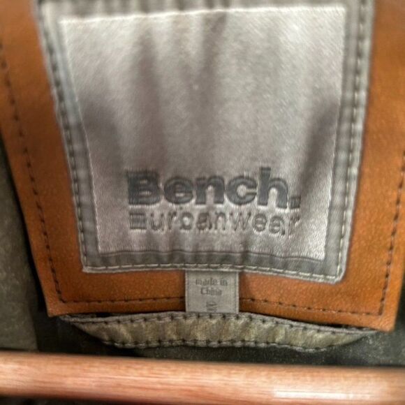 Women's Bench Small‎ Green Washed Cotton Full Zip Jacket - Picture 2 of 7